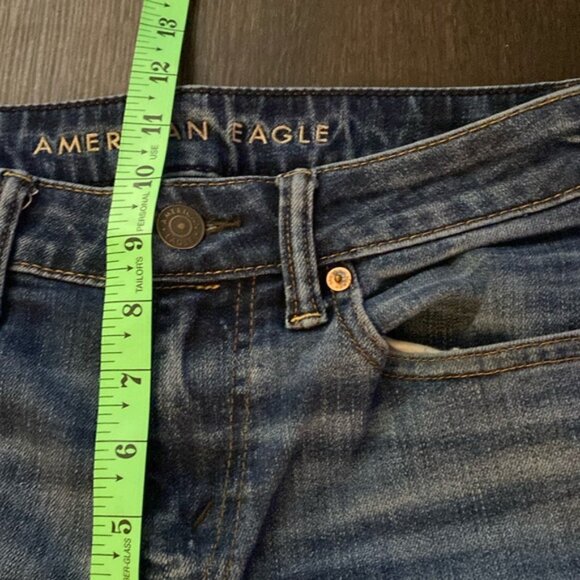 American Eagle Jeans Sz 28/30 Athletic Skinny - Picture 4 of 12